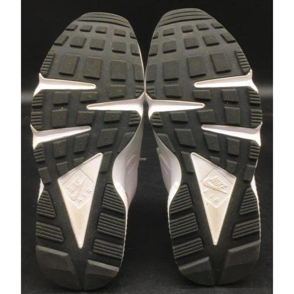 Nike Air Huarache Run White Bright Crimson Volt DH4439-106 sz 8 Retro Women's - Picture 4 of 6